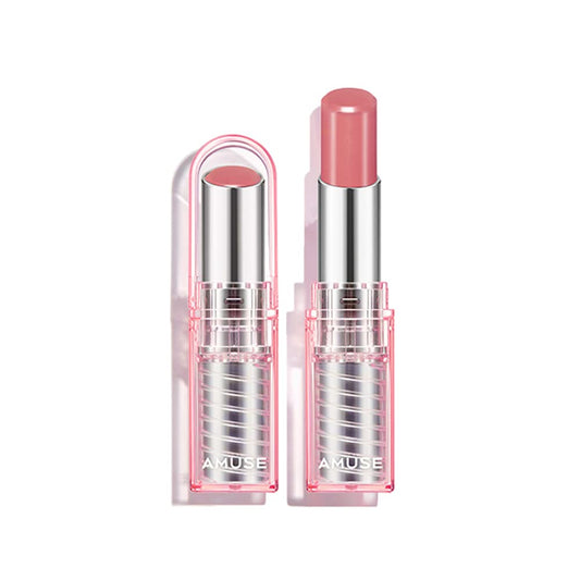 Amuse SEOUL DEW BALM 05 AMUSE GIRL | dewy nude pink | Dewy, moisturizing, shimmery tinted, moist and healthy finish, vegan