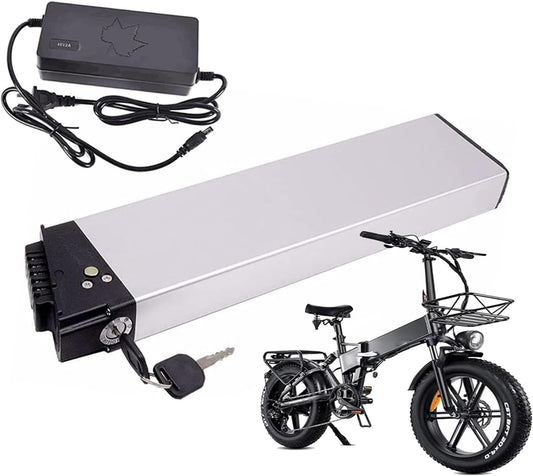 36V Ebike Battery 36V 8Ah 10Ah 12.5Ah 15Ah 17.5Ah Folding Electric Bike Lithium Battery 36V Folding Bike Battery for 0-650W Motor,410mm,36V 8Ah